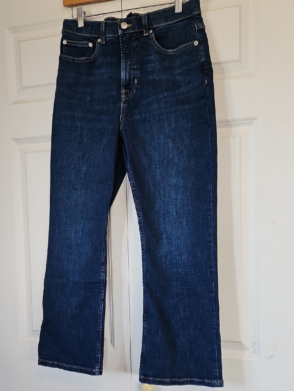 Spanx Denim Jeans. Size 12. Kick Flare Leg.